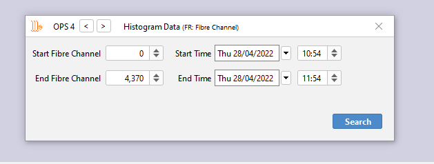 Selecting data based on OPS, date / time & channel range