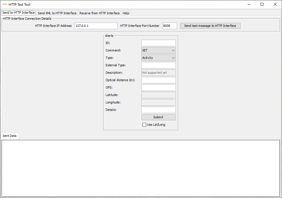 HTTP Interface Test Tool