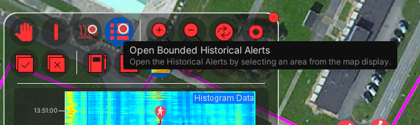 Alert / Waterfall History Search