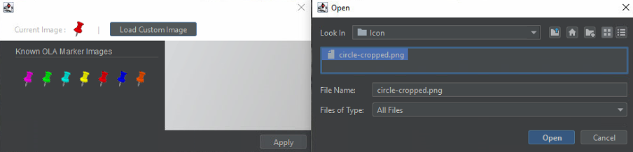 Creating New Marker Icon