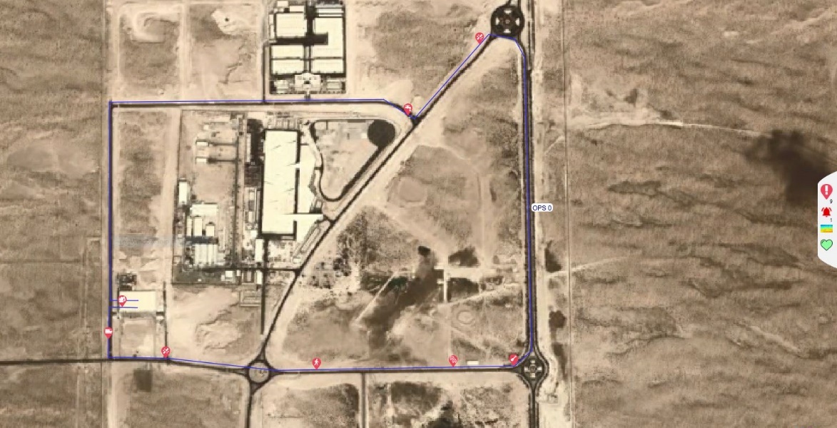 Real time alerts shown on map - **Replace with larger icon image**