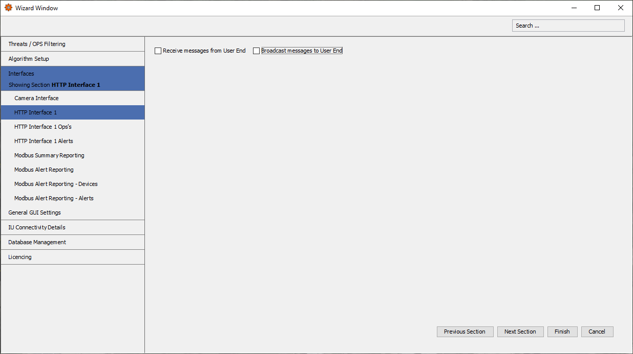 HTTP Interface 1 Window