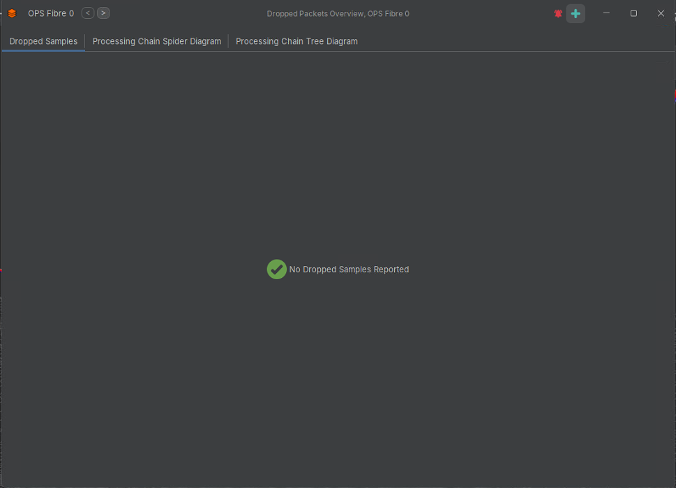 Dropped Packets Window