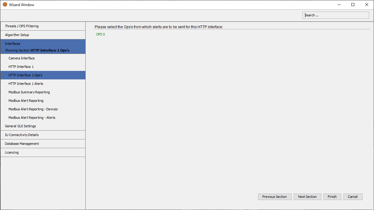 HTTP Interface OPS’s