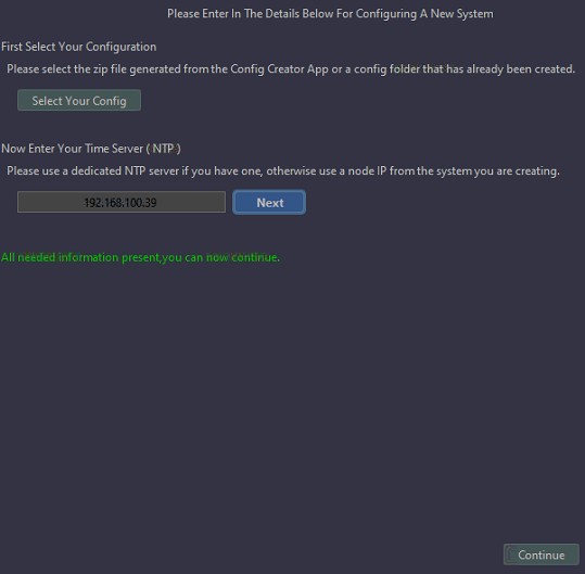 Confirm NTP Source is Pingable