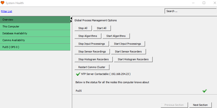Global Process Management