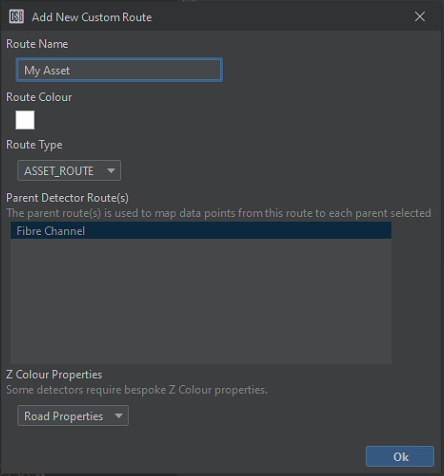 Asset Route Creation