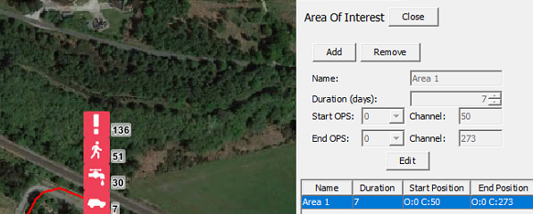 Editing Area of Interest