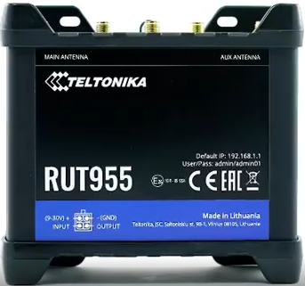 Main Antenna Label on Front Panel