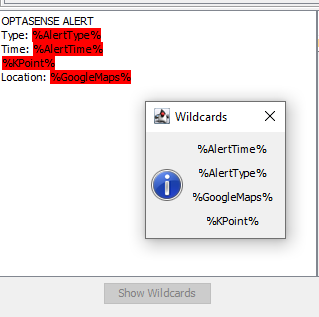 Selecting History Window