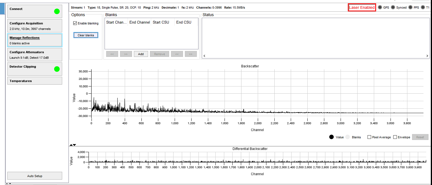 Manage Reflections tab in IU Setup