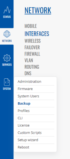 System Config Export