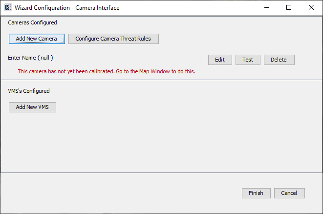 Finishing Camera Interface Install
