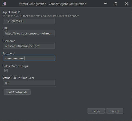 Connect Agent Configuration